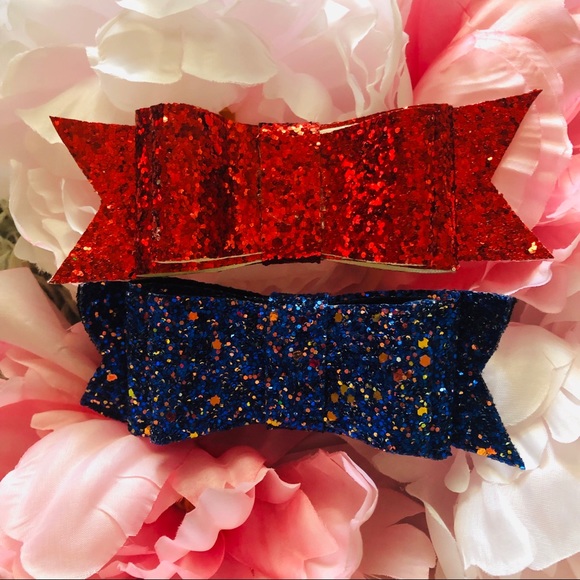 Glitter Hairbows - Picture 2 of 5